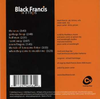 CD Black Francis: Sv n F ng rs 91875