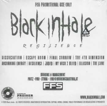 CD Black Inhale: Resilience 348947