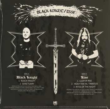 LP Luzifer: Black Knight / Rise LTD | CLR 4850