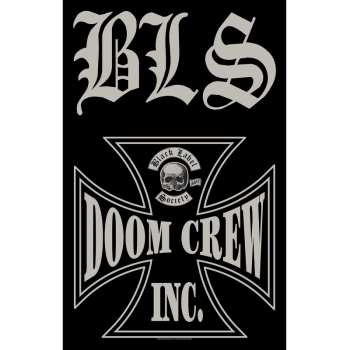 Merch Black Label Society: Textilní Plakát Doom Crew
