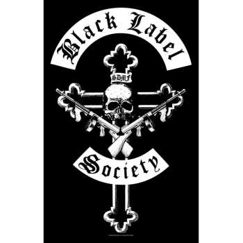 Merch Black Label Society: Textilní Plakát Mafia