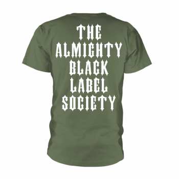 Merch Black Label Society: Tričko The Almighty (olive) S