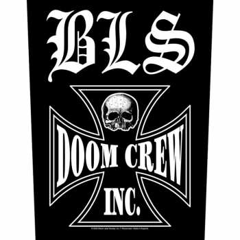 Merch Black Label Society: Zádová Nášivka Doom Crew