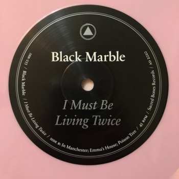 LP Black Marble: I Must Be Living Twice LTD | CLR 314789