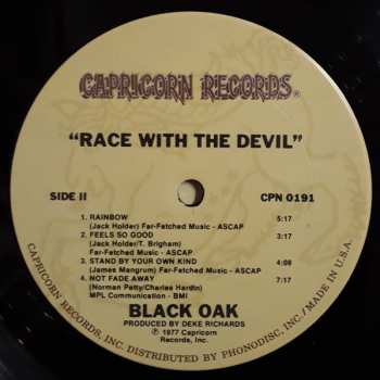 LP Black Oak Arkansas: Race With The Devil