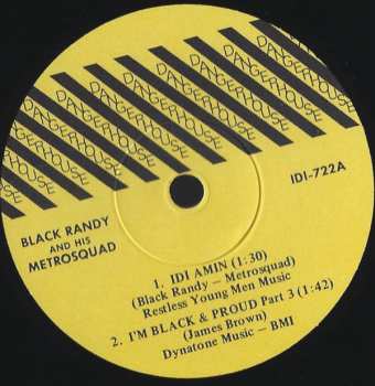 SP Black Randy & The Metrosquad: Idi Amin 82491