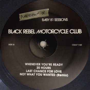 LP Black Rebel Motorcycle Club: American X: Baby 81 Sessions 436402