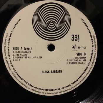LP Black Sabbath: Black Sabbath 4920