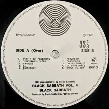 LP Black Sabbath: Black Sabbath Vol. 4