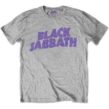 Merch Black Sabbath: Dětské Tričko Wavy Logo Black Sabbath  9-10 let