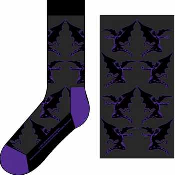 Merch Black Sabbath: Kotníkové Ponožky Demons