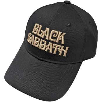 Merch Black Sabbath: Black Sabbath Unisex Baseball Cap: Text Logo