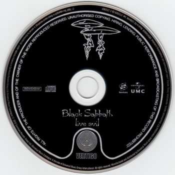 2CD Black Sabbath: Live Evil DLX 21145