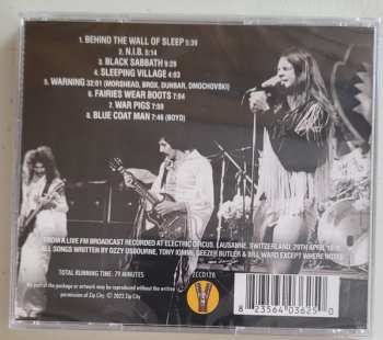 CD Black Sabbath: Lausanne 1970 413148