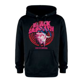 Merch Black Sabbath: Mikina S Kapucí Paranoid
