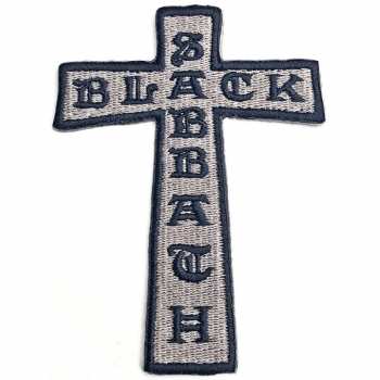 Merch Black Sabbath: Nášivka Cross