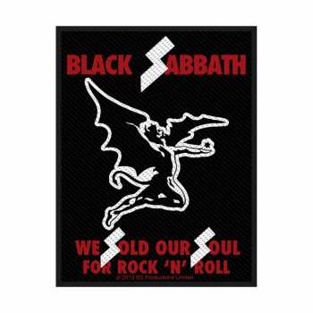 Merch Black Sabbath: Nášivka Sold Our Souls