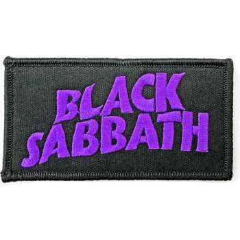 Merch Black Sabbath: Nášivka Wavy Logo Black Sabbath