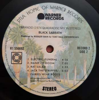 5LP/Box Set Black Sabbath: Paranoid Super Deluxe DLX 486751