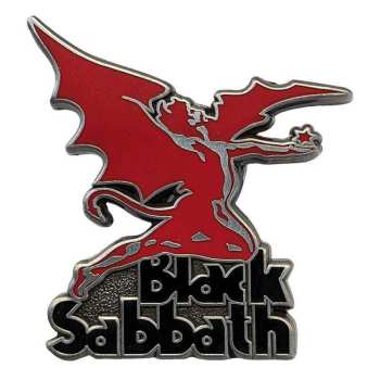 Merch Black Sabbath: Placka Logo Black Sabbath & Daemon