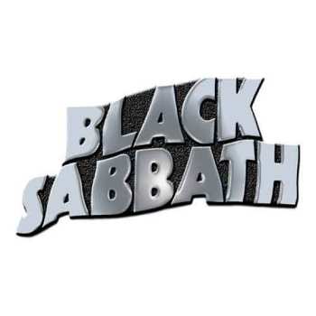 Merch Black Sabbath: Black Sabbath Pin Badge: Wavy Logo