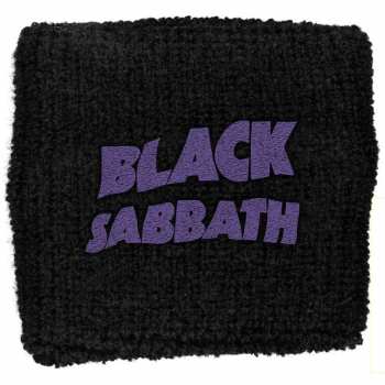 Merch Black Sabbath: Potítko Purple Wavy Logo Black Sabbath 