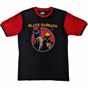 Merch Black Sabbath: Black Sabbath Unisex Ringer T-shirt: Never Say Die (x-large) XL