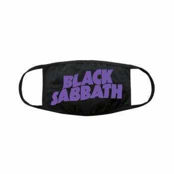 Merch Black Sabbath: Rouška Wavy Logo Black Sabbath
