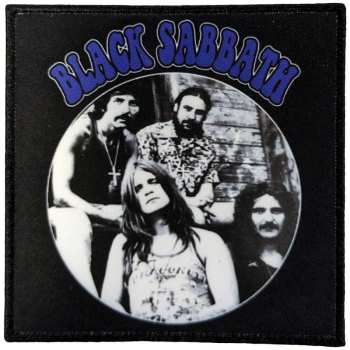 Merch Black Sabbath: Standard Printed Patch Band Photo Circle