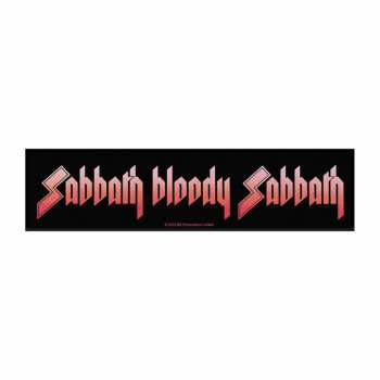 Merch Black Sabbath: Super Nášivka Sabbath Bloody Sabbath