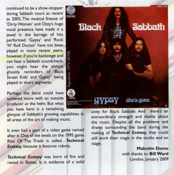 CD Black Sabbath: Technical Ecstasy DIGI 35773