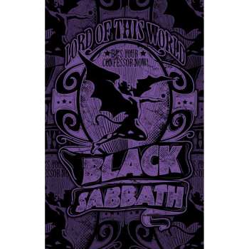 Merch Black Sabbath: Textilní Plakát Lord Of This World