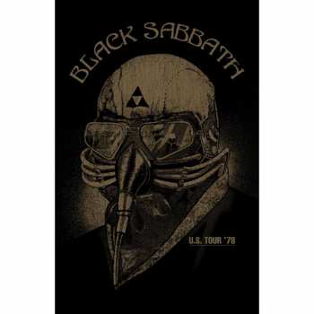 Merch Black Sabbath: Textilní Plakát Us Tour '78