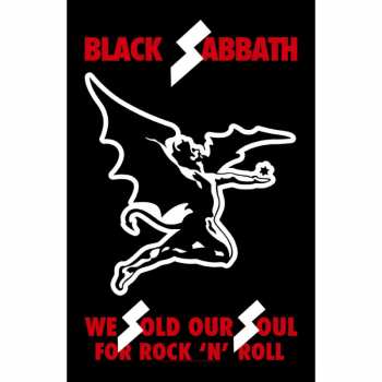 Merch Black Sabbath: Textilní Plakát We Sold Our Souls