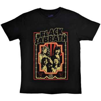 Merch Black Sabbath: Black Sabbath Unisex T-shirt: Est 1968 (medium) M