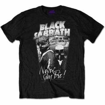 Merch Black Sabbath: Tričko Never Say Die  XL
