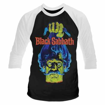 Merch Black Sabbath: Tričko S Tříčtvrtečním Rukávem Black Sabbath (movie Poster Head)