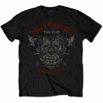 Merch Black Sabbath: Tričko The End Reading Skull 