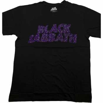 Merch Black Sabbath: Tričko Wavy Logo Black Sabbath  XXL