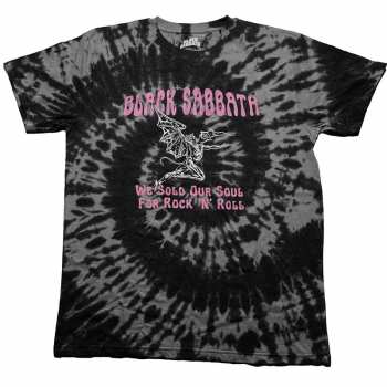 Merch Black Sabbath: Black Sabbath Unisex T-shirt: We Sold Our Soul For Rock N' Roll (wash Collection) (medium) M