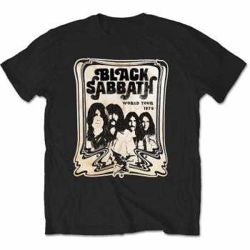 Merch Black Sabbath: Tričko World Tour 1978  M