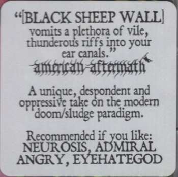 CD Black Sheep Wall: I'm Going To Kill Myself 17090