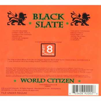CD Black Slate: World Citizen 179577
