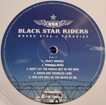 LP Black Star Riders: Wrong Side Of Paradise LTD | CLR
