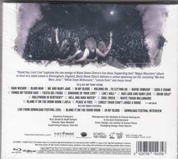 CD/Blu-ray Black Stone Cherry: Thank You - Livin' Live: Birmingham, UK (October 30th, 2014) 36016