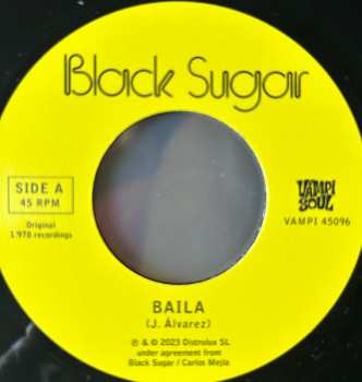 SP Black Sugar: Baila / Sha La La Means I Love You