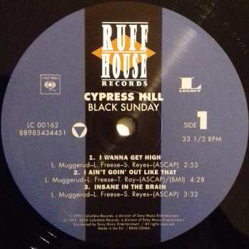 2LP Cypress Hill: Black Sunday 4942