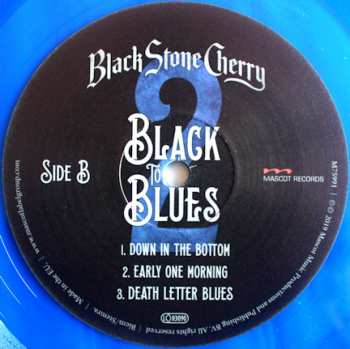 LP Black Stone Cherry: Black To Blues Volume 2 CLR 4956