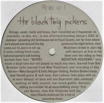 LP Black Twig Pickers: Whompyjawed LTD 90236