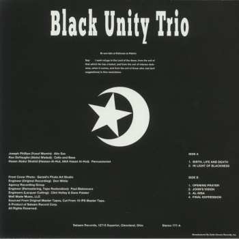 LP Black Unity Trio: Al-Fatihah 125390
